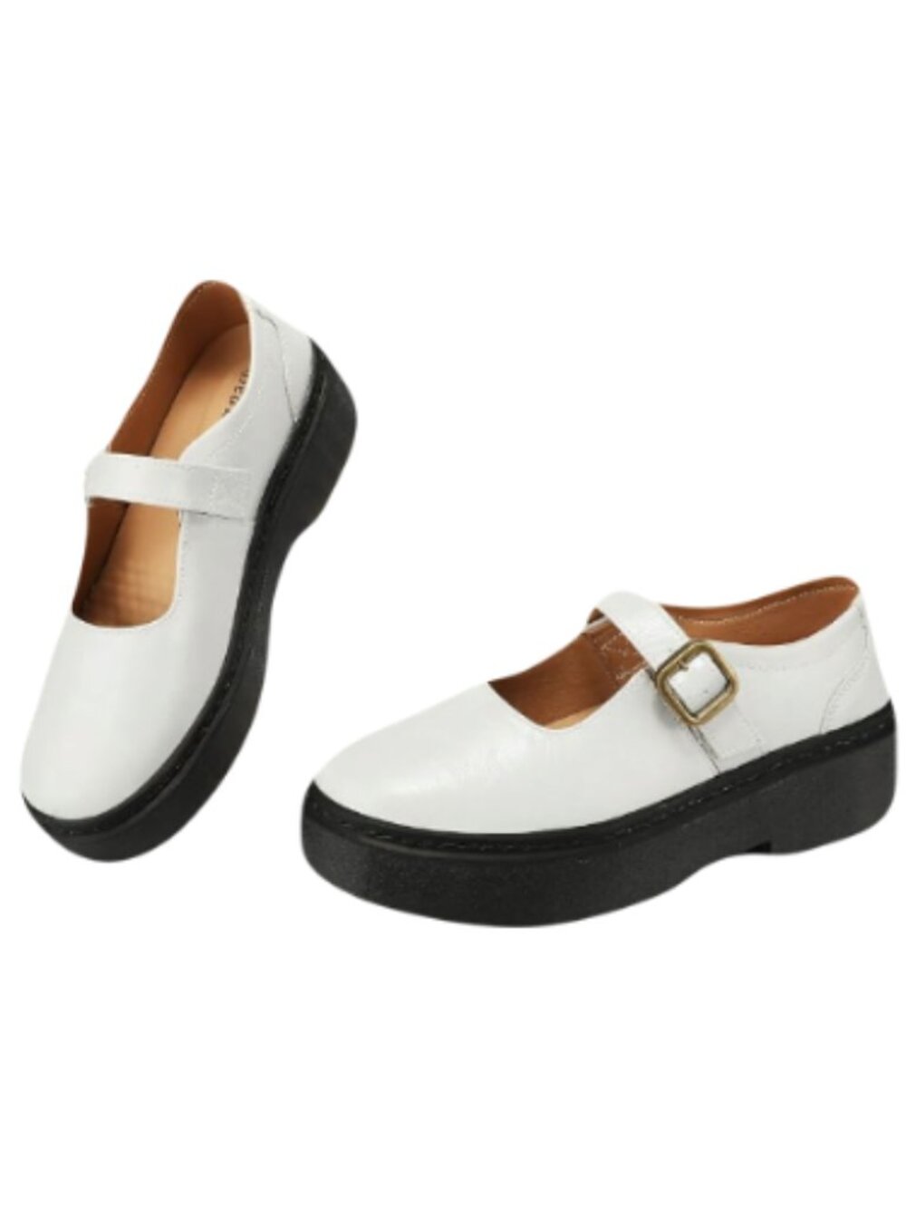 NWT Beauseen Mary Jane Shoes w/Platform Sole Size 6 Women's